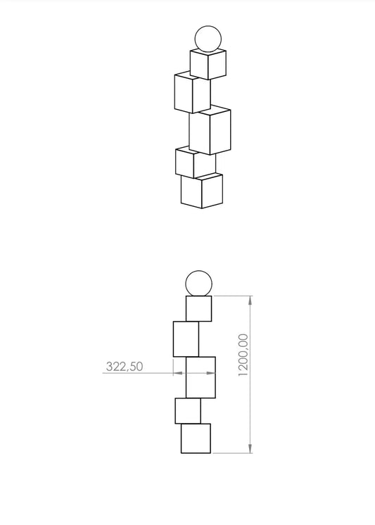 onn BALANCE - Özel Tasarım Lambader – görsel 2