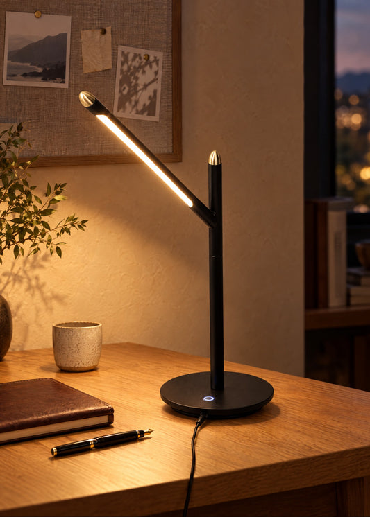 Linea Branch LED Masa Lambası – mekan görünümü