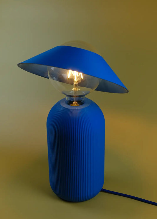 SPECTRA / WAVE Electric Blue Masa Lambası – görsel 2