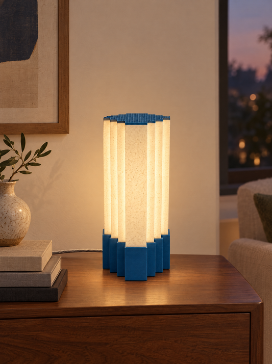 Monolit Masa Lambası Granit