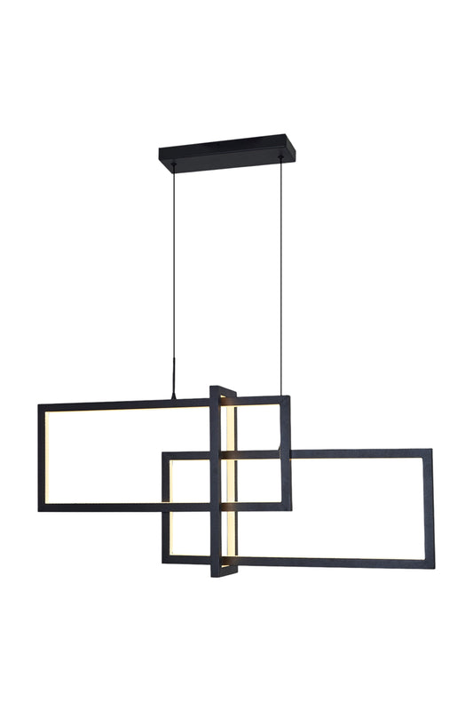 Square 3'lü Dikey Sarkıt 90 cm - Özcan Aydınlatma