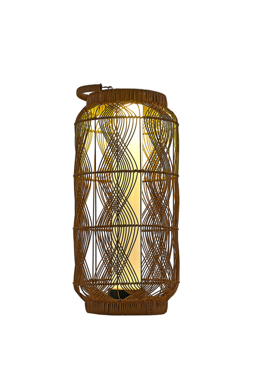 Solar Hasır Dış Mekân Abajur Ø34 × 74 cm – görsel 3