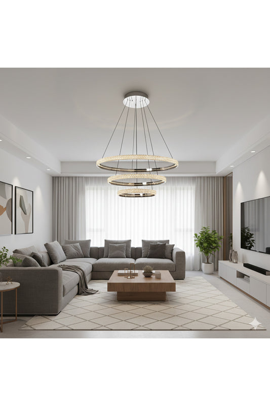 Cipale 3'lü Sarkıt 40+60+80 cm - Özcan Aydınlatma