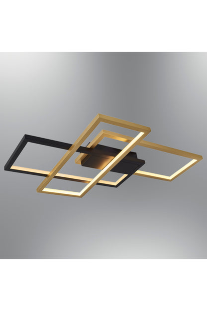 Square 3'lü LED Plafonyer 90x60 cm - Özcan Aydınlatma