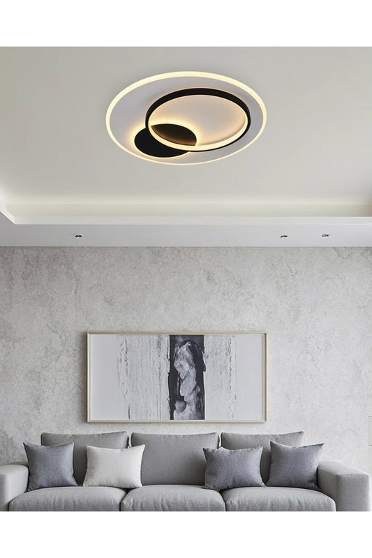 Futura Yuvarlak Kumandalı LED Armatür 55 cm - Özcan Aydınlatma