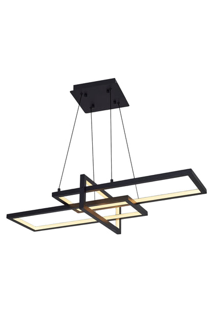 Square 3'lü Yatay Sarkıt 90 cm - Özcan Aydınlatma