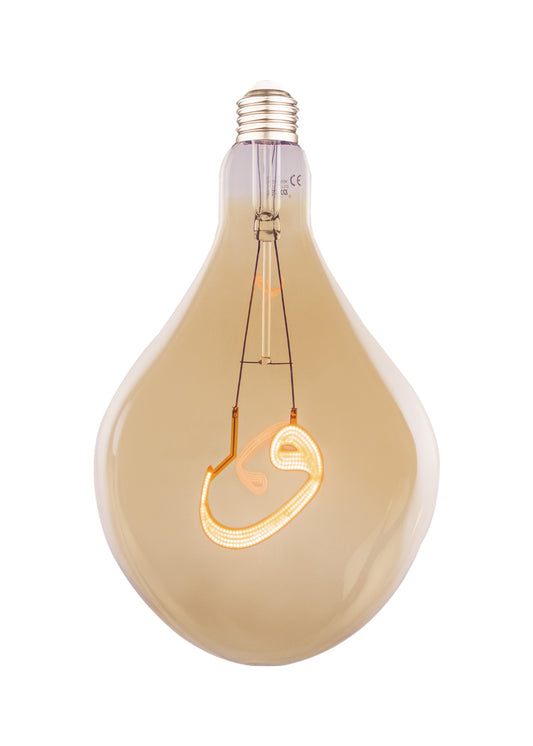 Dekoratif Filament Ampul · Vav Harfli · E27 · 5W · Bal · 2200K