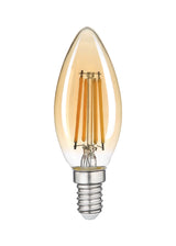 Rustik Filament Ampul C35 · E14 · 4W · Bal