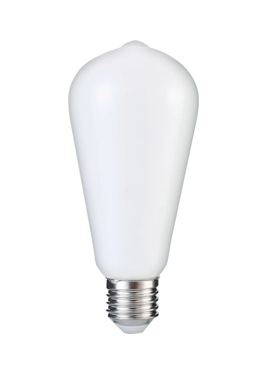 Rustik Filament Ampul ST64 · E27 · 6W · Opal · 3000K