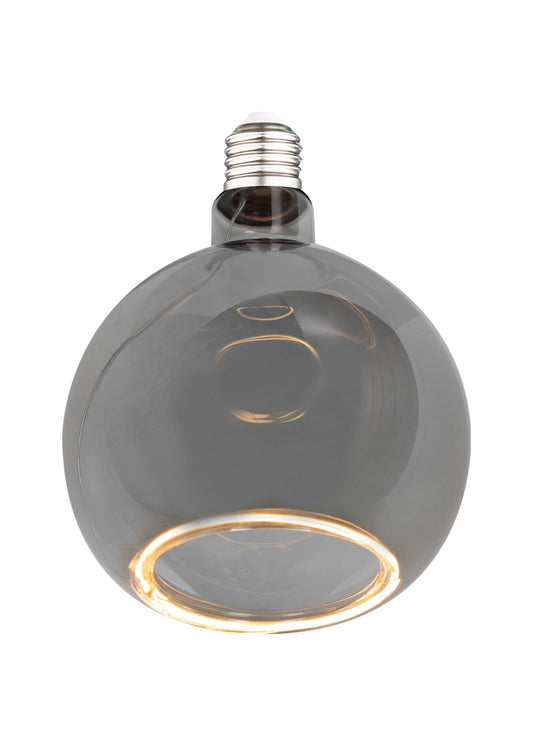 Dekoratif Filament Ampul · Halkalı Küre · E27 · 6W · Füme · 2500K