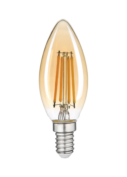 Rustik Filament Ampul C35 · E14 · 6W · Bal · 2500K