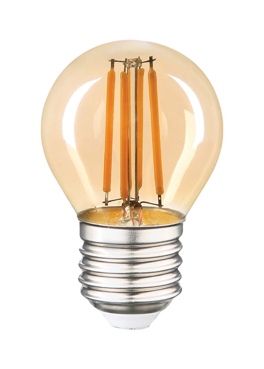 Rustik Filament Ampul G45 · E27 · 6W · Bal · 2500K