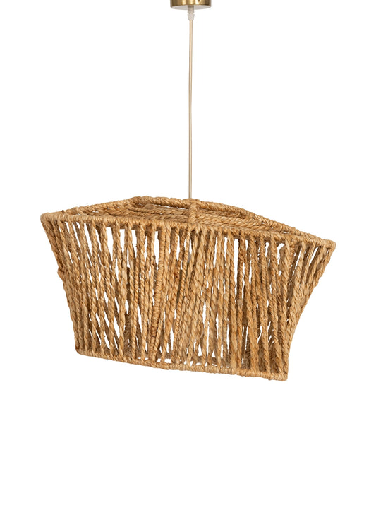 Tavan Aydınlatması Jüt Naturel | 55 cm x 45 cm x 31 cm – görsel 1