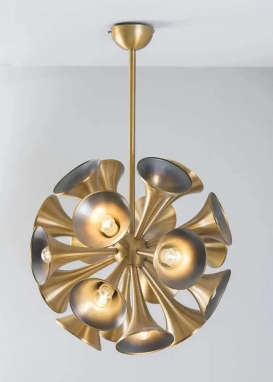 Aurora Brass 20'li Sarkıt Avize – görsel 2