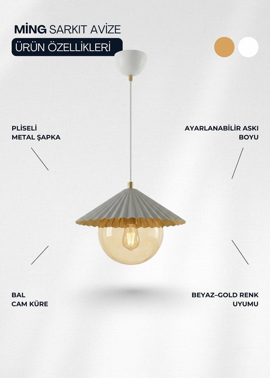 Ming Sarkıt Avize – görsel 2
