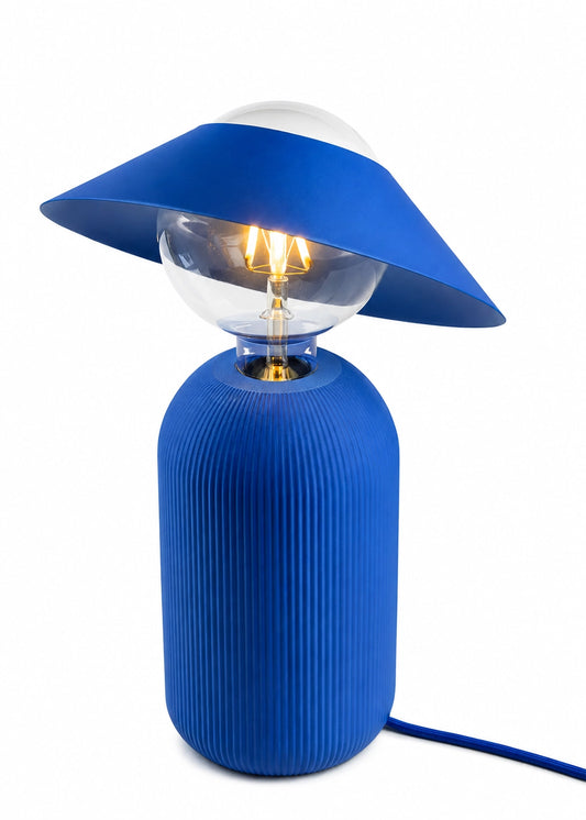 SPECTRA / WAVE Electric Blue Masa Lambası – görsel 1