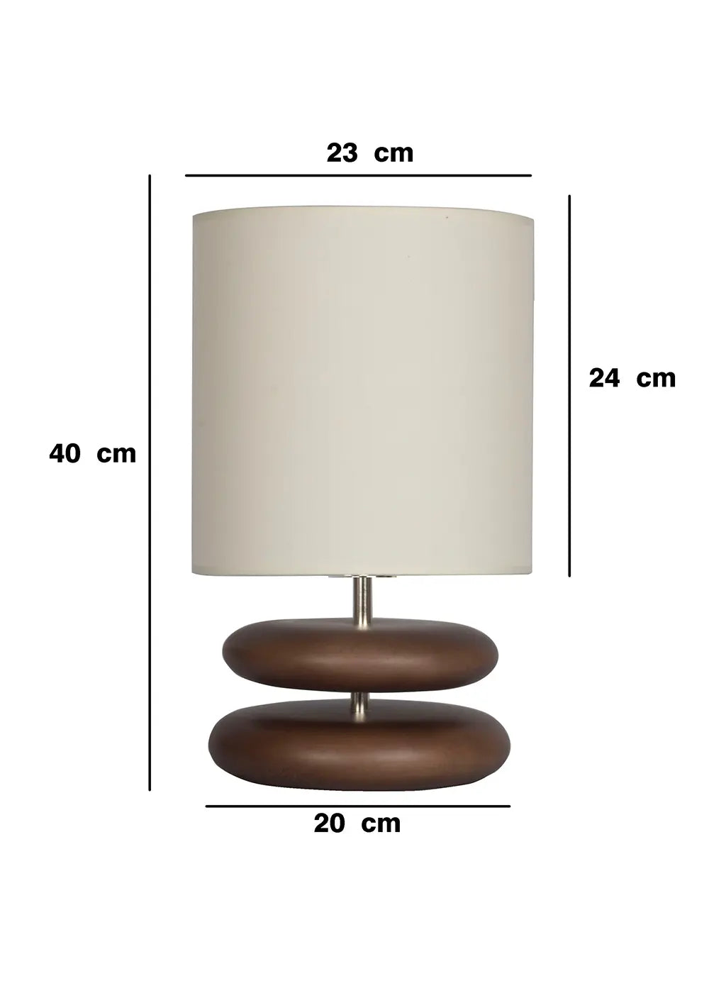 El Yapımı Modern Mono Ahşap Abajur – görsel 12