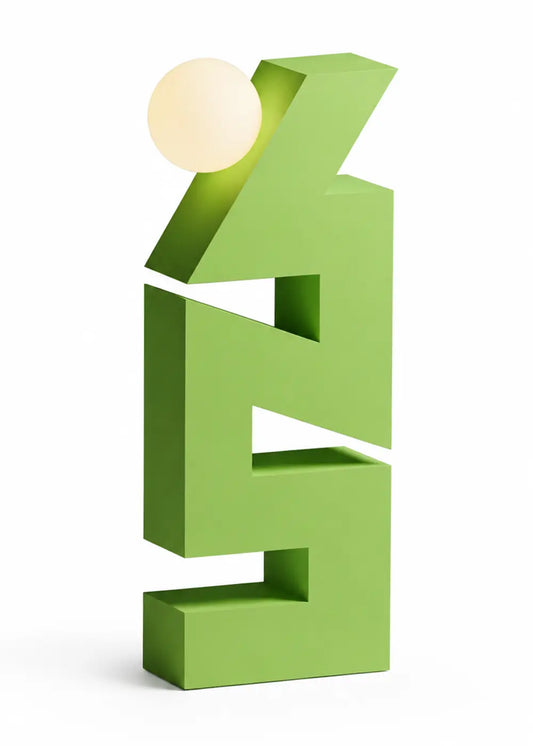 onn ZAG - Tasarım Lambader - LIME – görsel 1