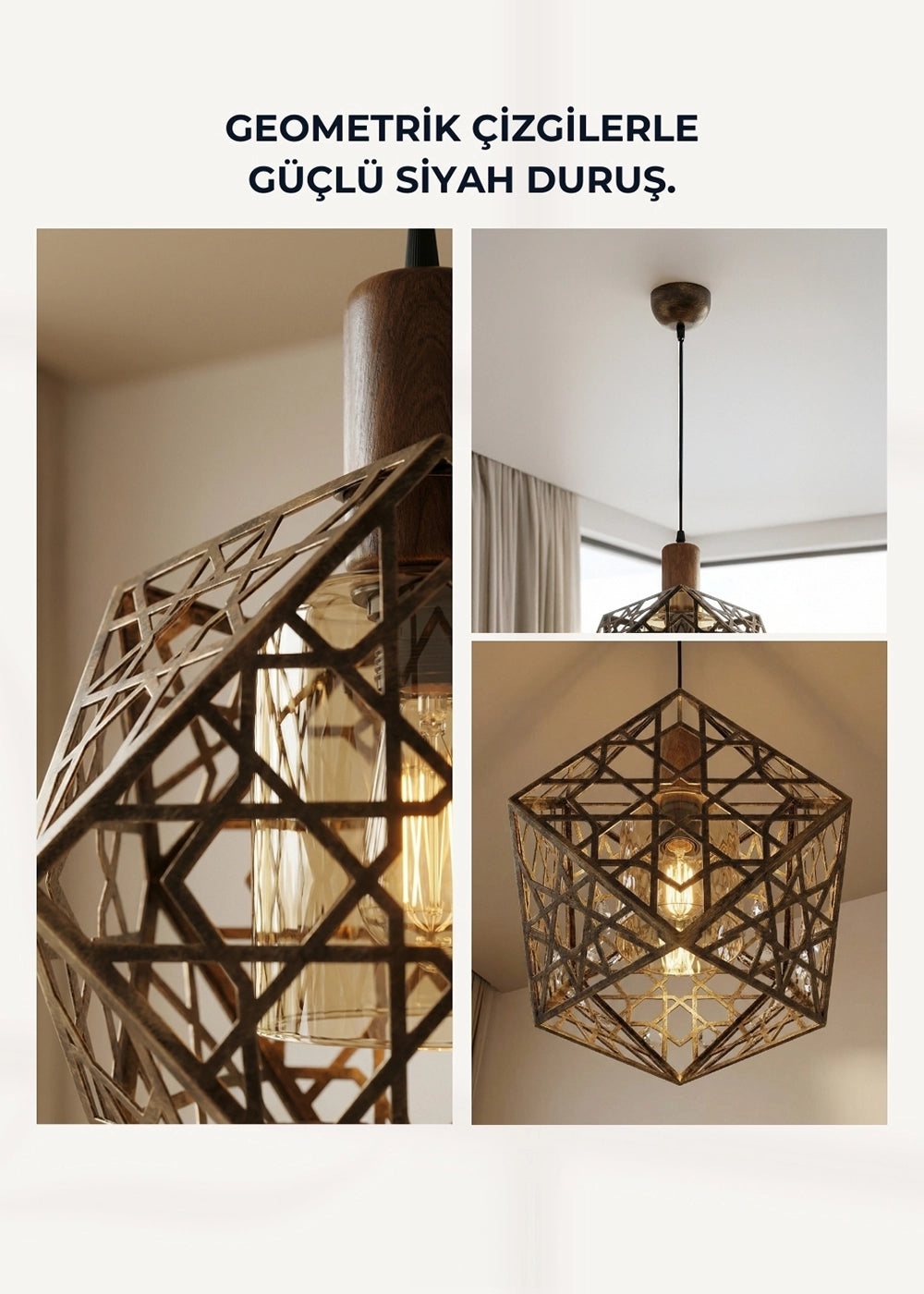 Hexara Sarkıt Avize – görsel 5