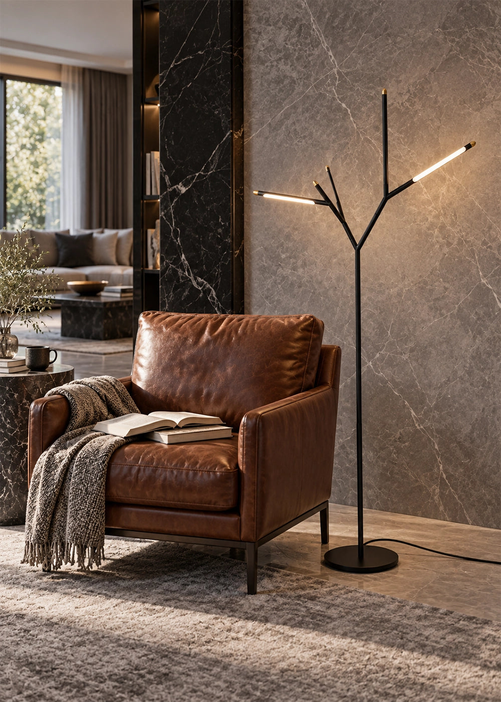 Linea Tree LED Lambader – görsel 3