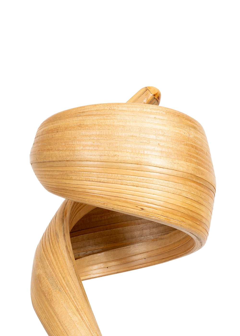 Bambu Abajur Helezon Form – görsel 6