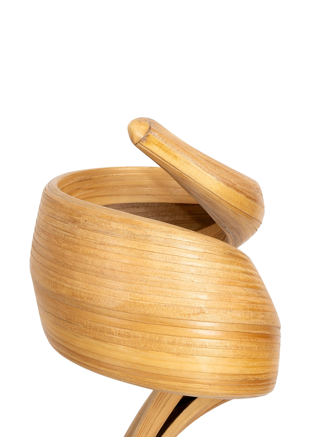 Bambu Abajur Helezon Form – görsel 2