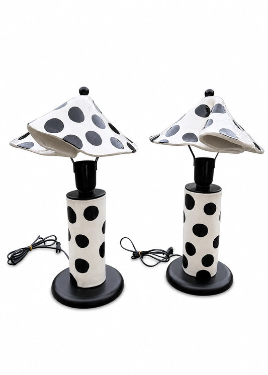Polka Twins Abajur Seti – görsel 1