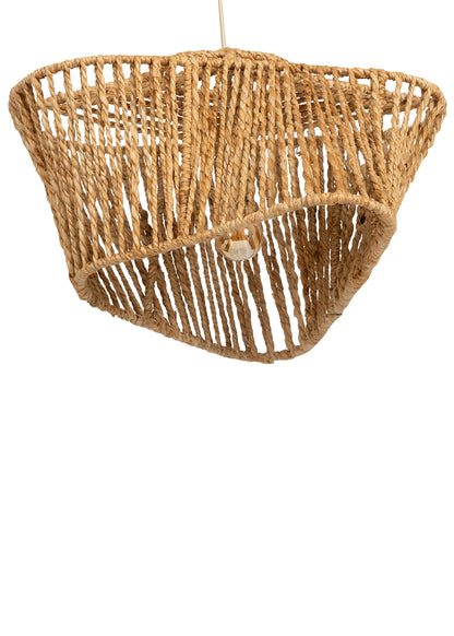 Tavan Aydınlatması Jüt Naturel | 55 cm x 45 cm x 31 cm – görsel 3